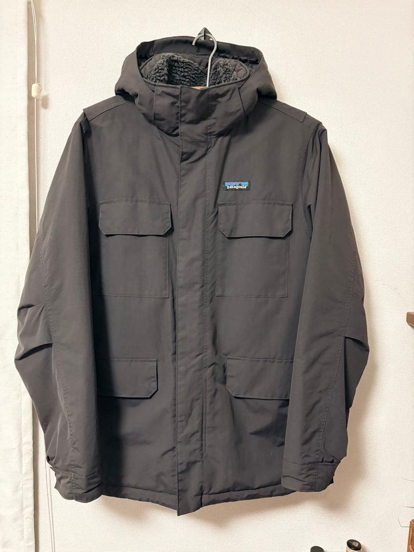 美品patagonia パタゴニア イスマスパーカー Mサイズ ブラック