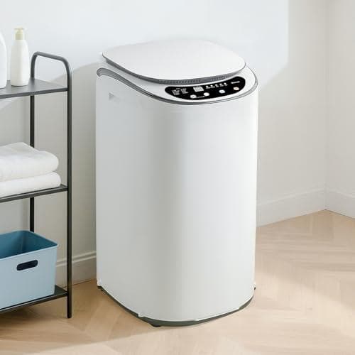 A【スリムボディなのに本格的】 SKK 洗濯機 3.2kg 乾燥機付き 小型 ス