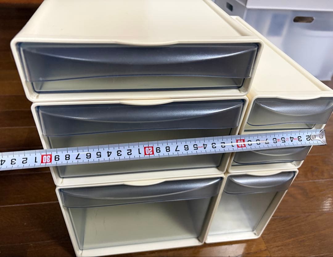 タッパーウェア　システムドロワー6点セット