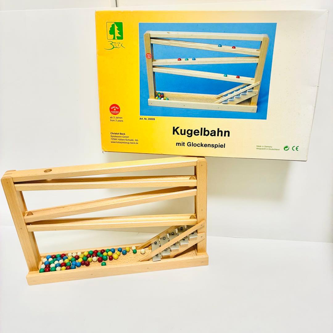 【未使用】Beck木製クーゲルバーン〈グロッケンシュピール付〉　シロフォンの塔