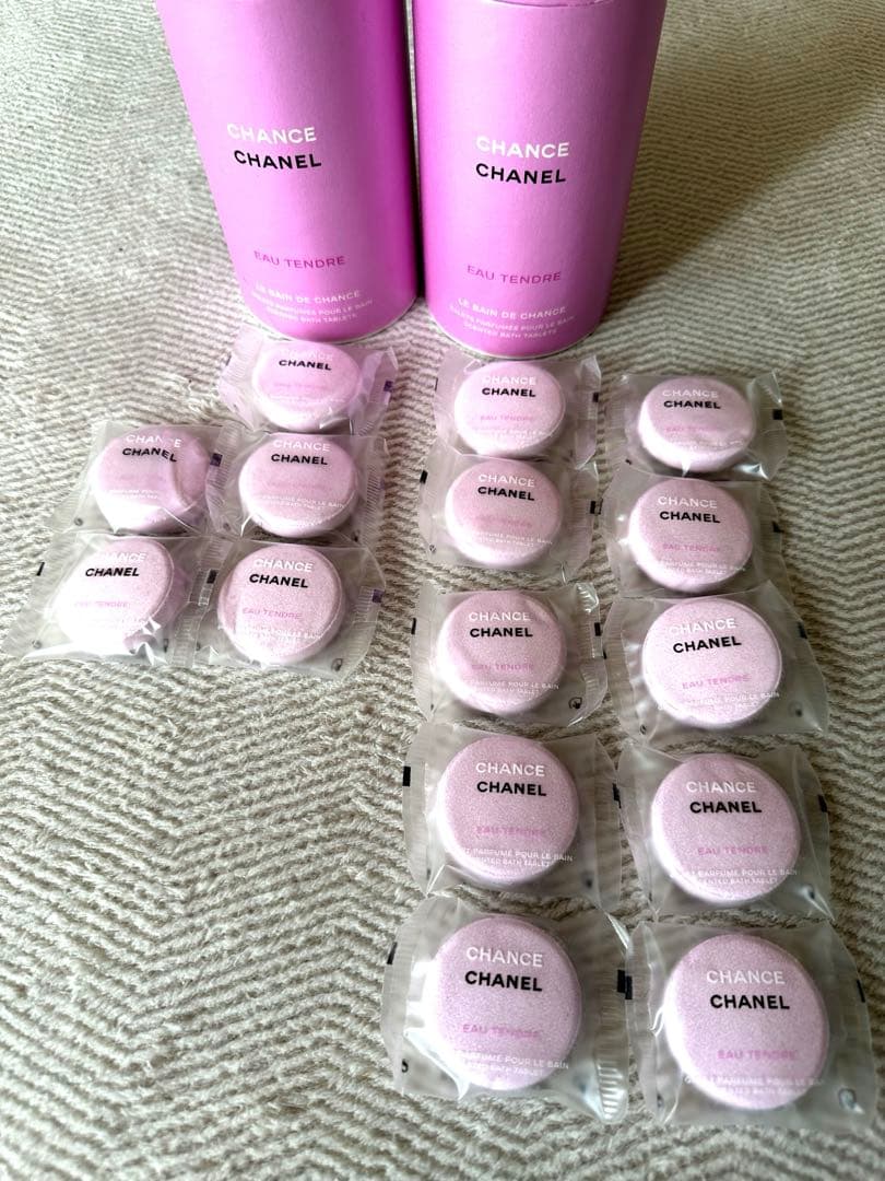CHANEL CHANCE Eau Tendre バスタブレット　15個