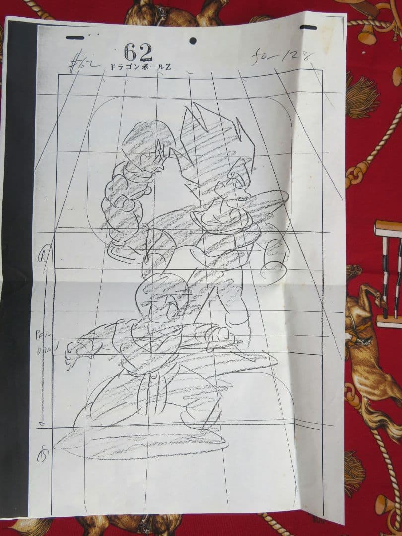 メ*ロ様 ドラゴンボール セル画 原画 ベジータ クリリン 悟飯 当時物