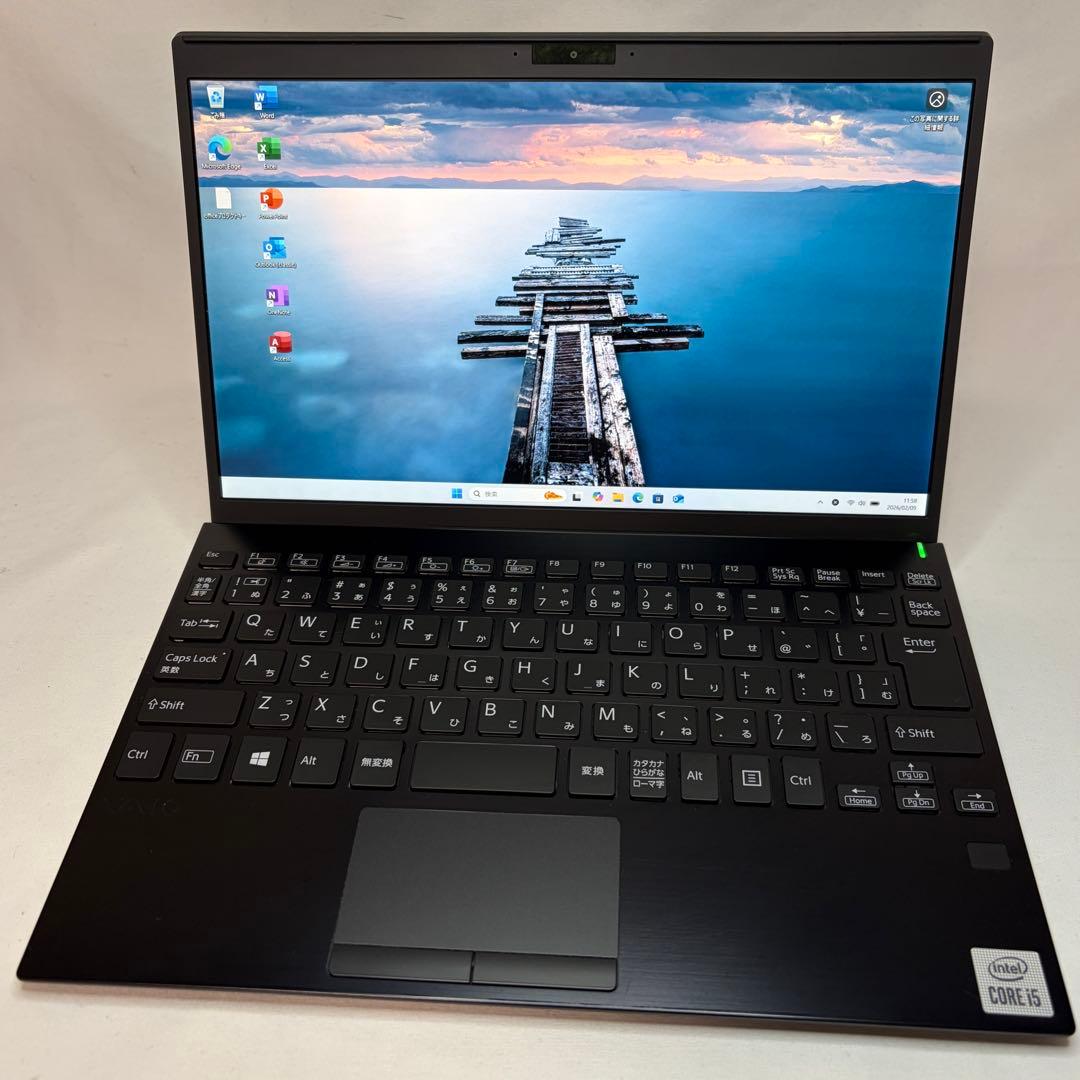 美品 VAIO Pro PJ 10世代 i5 8GB 256 フルHD オフィス