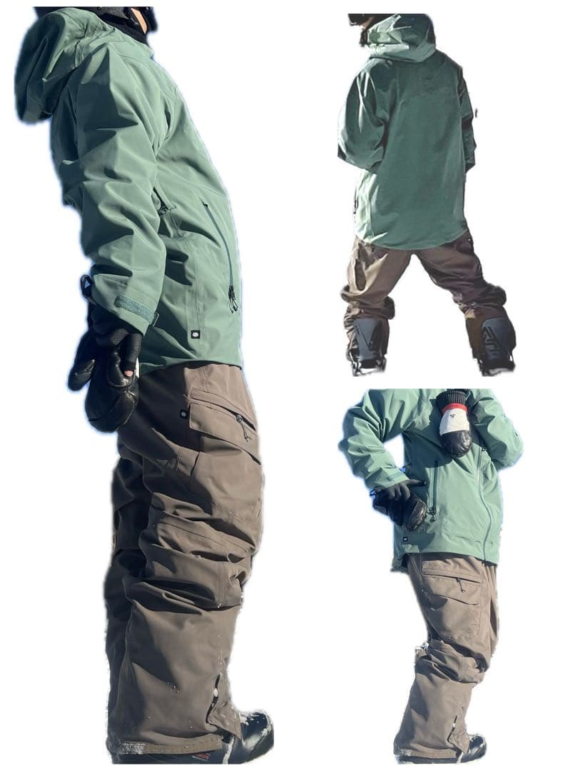 686 シックスエイトシックス スノーボードウェア 23-24 上下 セットL