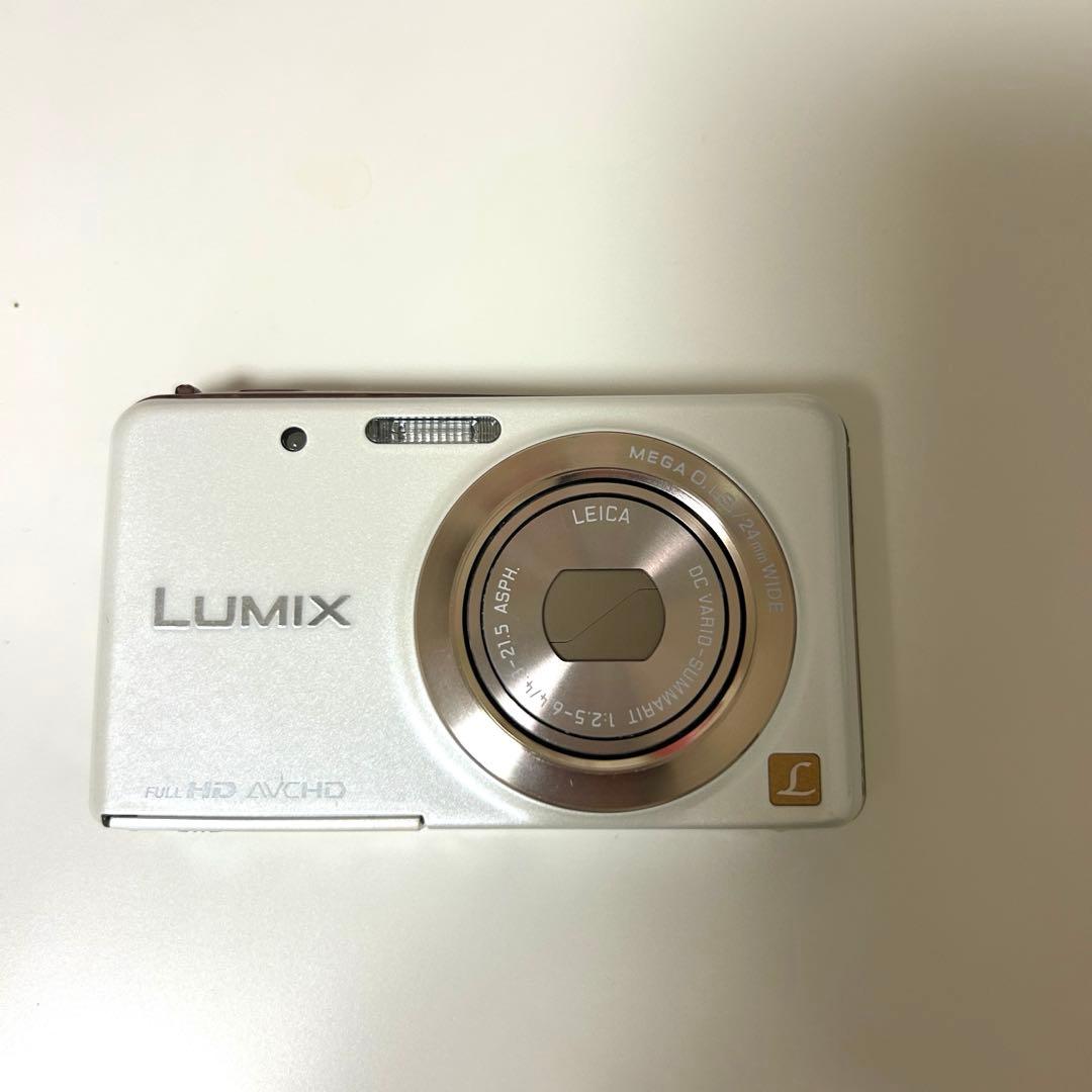 Lumix コンパクトデジタルカメラ ホワイト