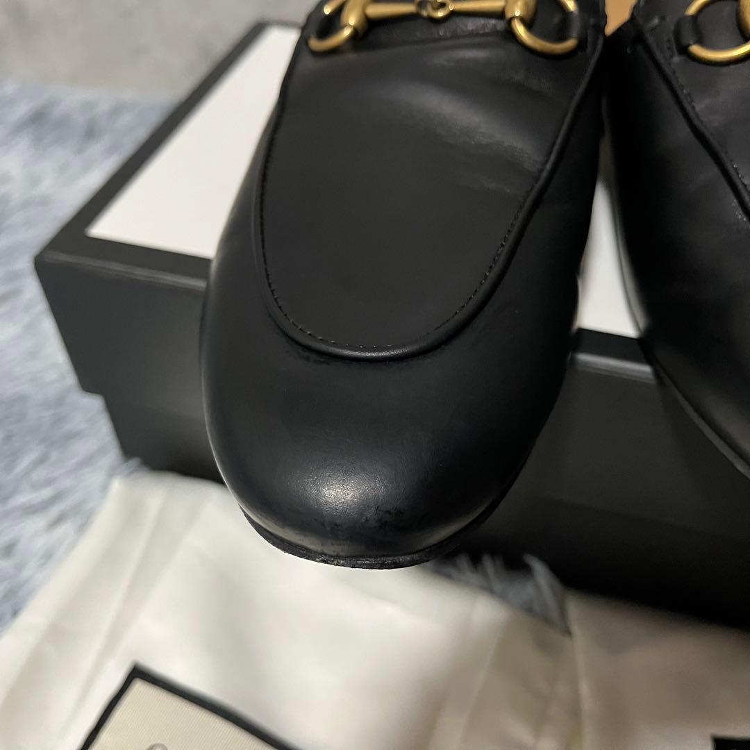 美品　GUCCI ホースビットローファー　ミュール　プリンスタウン スリッパ