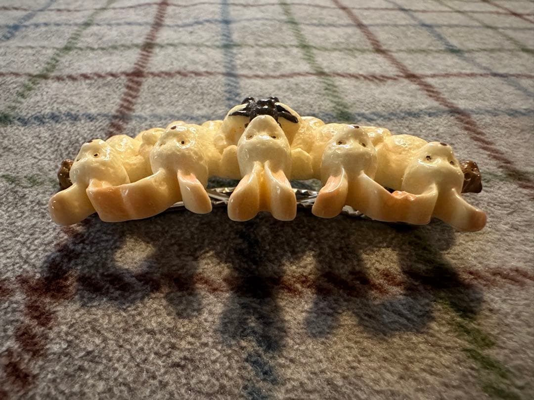 WEEKENDS うさぎ ヴィンテージバレッタ