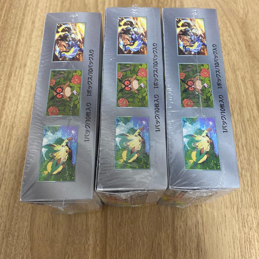 ポケモンカードゲーム テラスタルフェスex 3BOXシュリンク付き