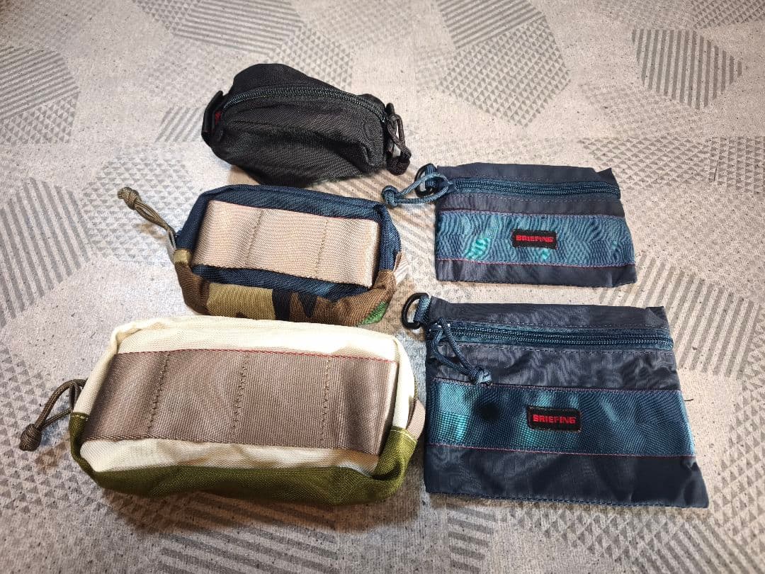 ブリーフィング ポーチ5個セット