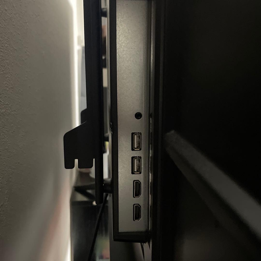 チューナーレステレビ50インチ 30000円→24000