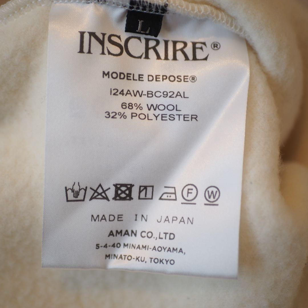 24AW 【 INSCRIRE 】Fleece Hoodie L'ECHOPPE