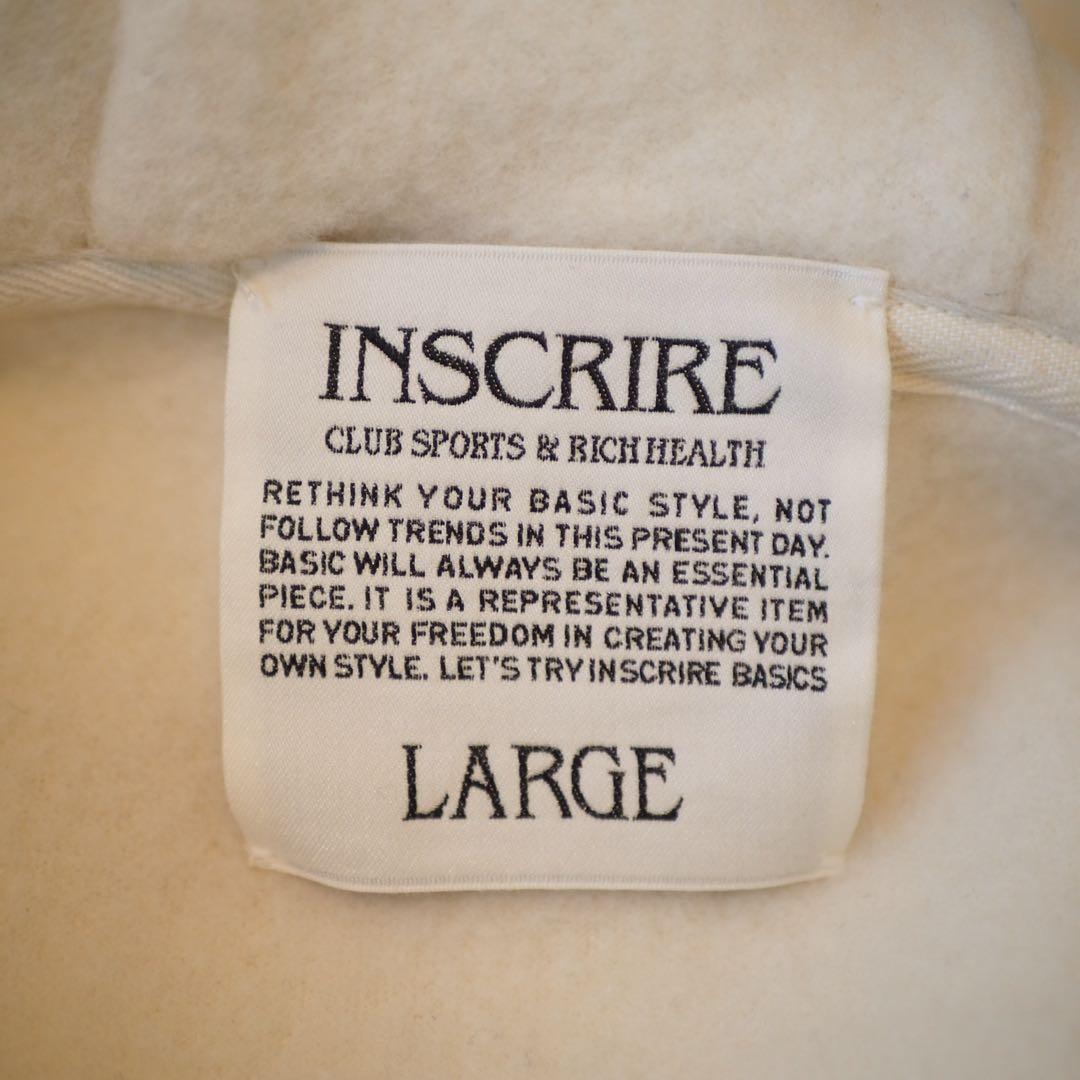 24AW 【 INSCRIRE 】Fleece Hoodie L'ECHOPPE