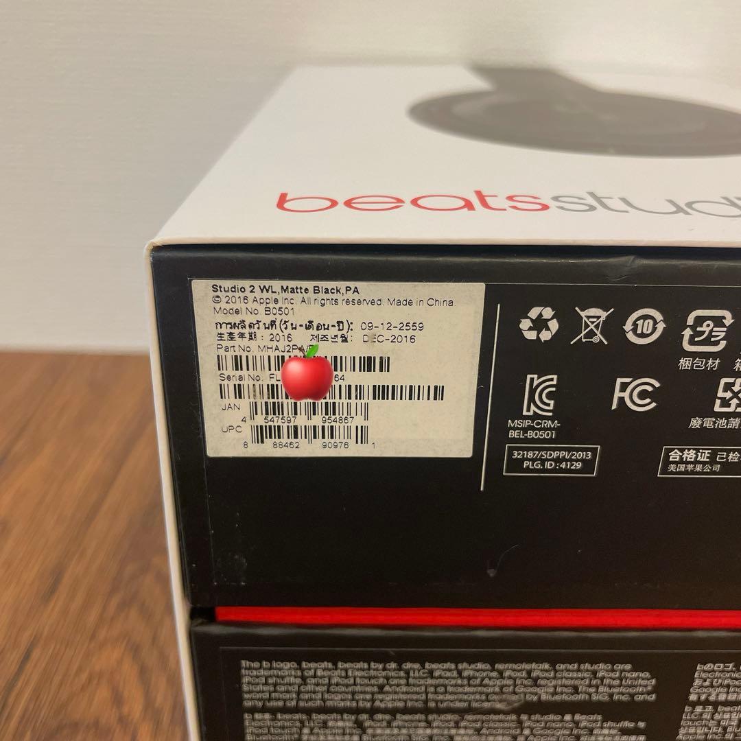 良品⭐️BEATS STUDIO WIRELESSマットブラック 黒