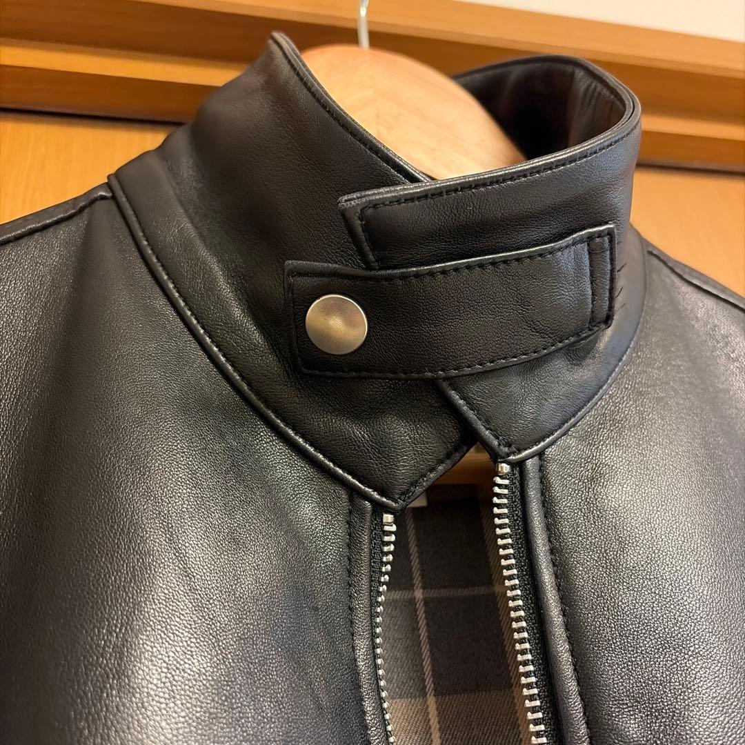 Salt & Pepper ブラックレザージャケット Lサイズ