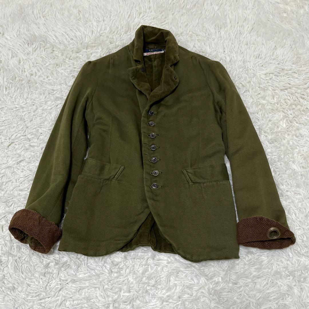 美品KAPITAL キャピタル　ジャケット　ミリタリーカーキ.