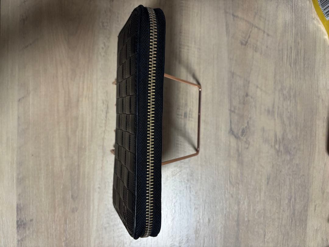 ルイ・ヴィトン　ダミエキャンバス ブラック長財布