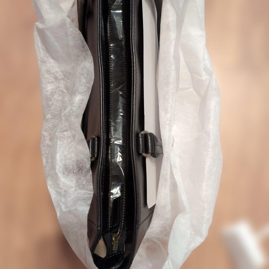 【新品未使用】　香久山鞄　ホーガンズアレイ/レザートート　ブラック