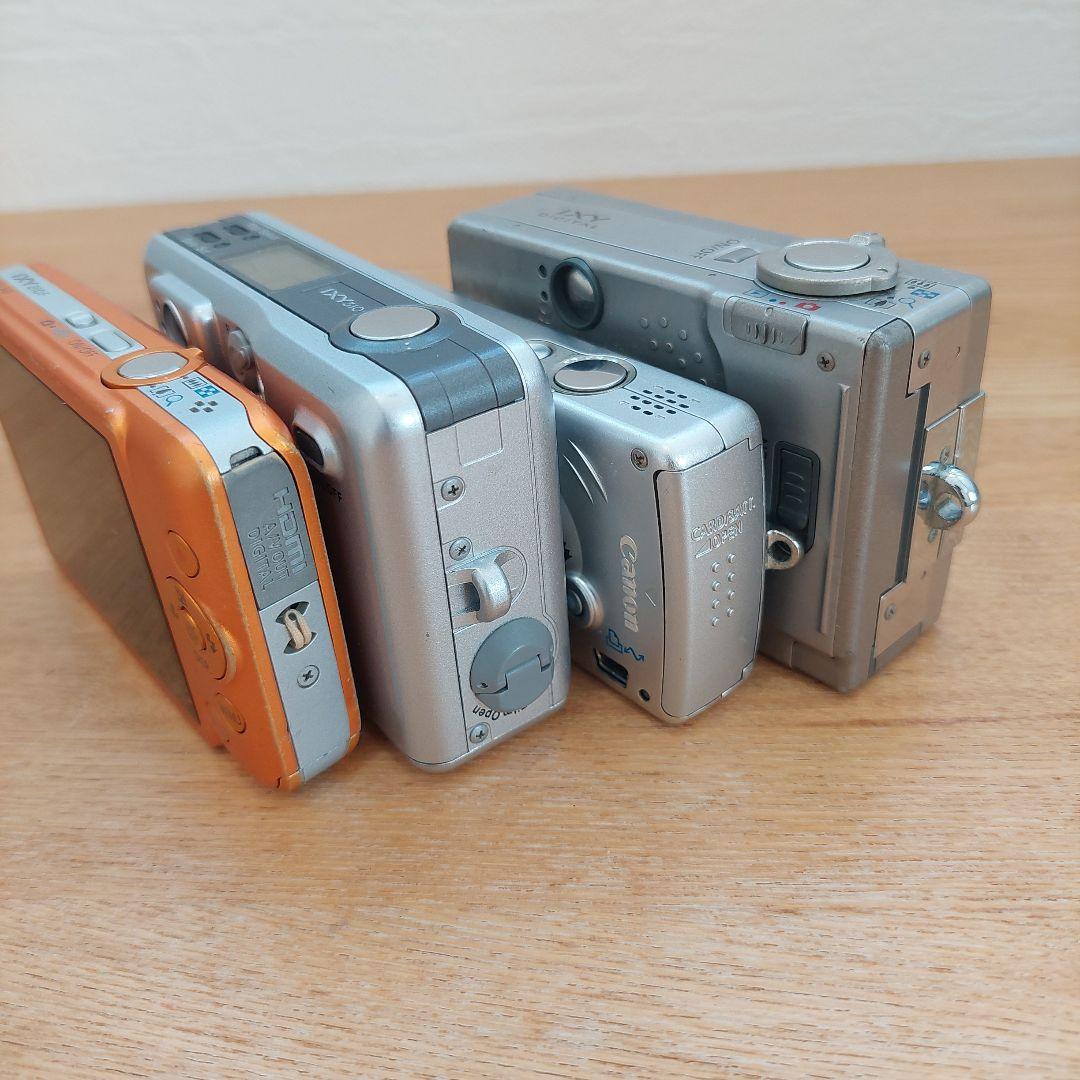 ジャンク品 デジカメ Canon IXY 4個セット