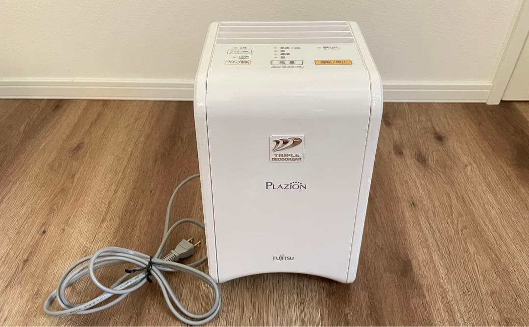 【美品】富士通ゼネラル DAS-15K-W 脱臭機 PLAZION 2022年製