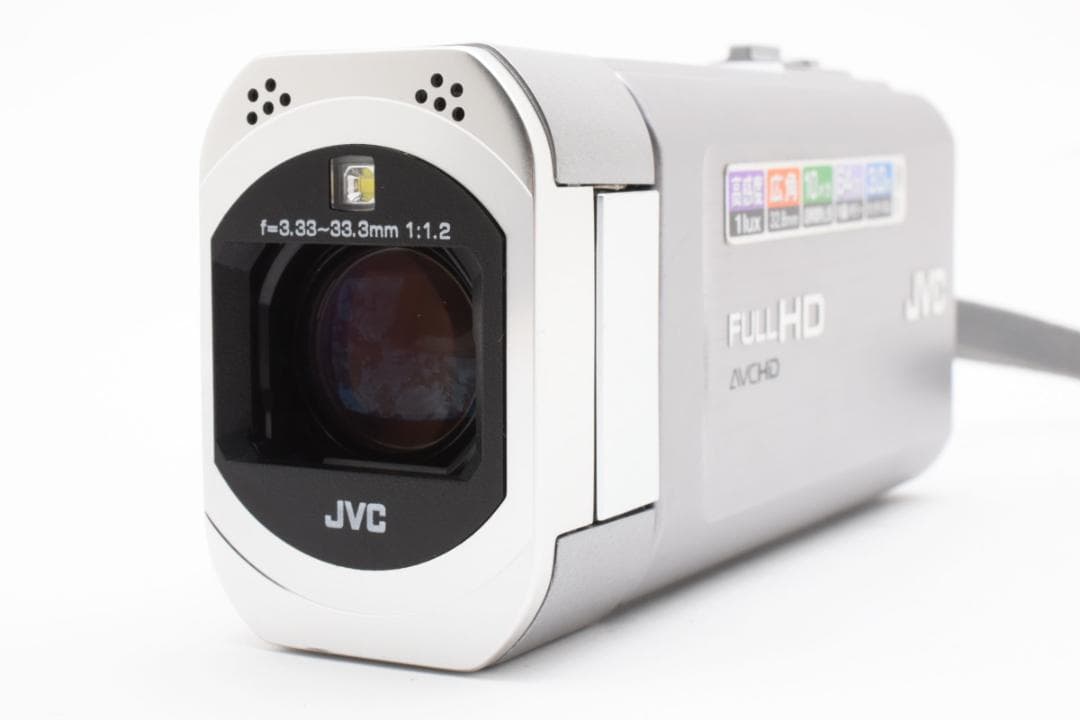【美品】JVC Everio GZ-V590 シルバー　動作確認済