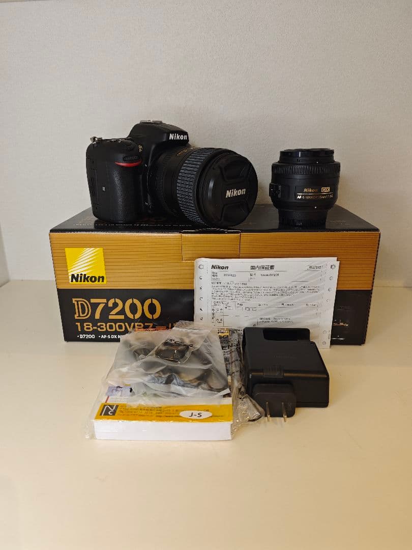 Nikon D7200 ズームレンズキット 18-300mm 35mm