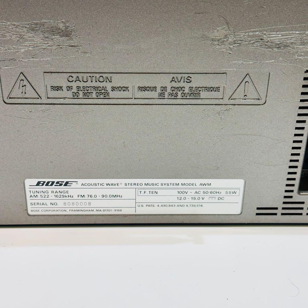Bose Wave Radio/カセット コンパクトデッキ AWM 動作品