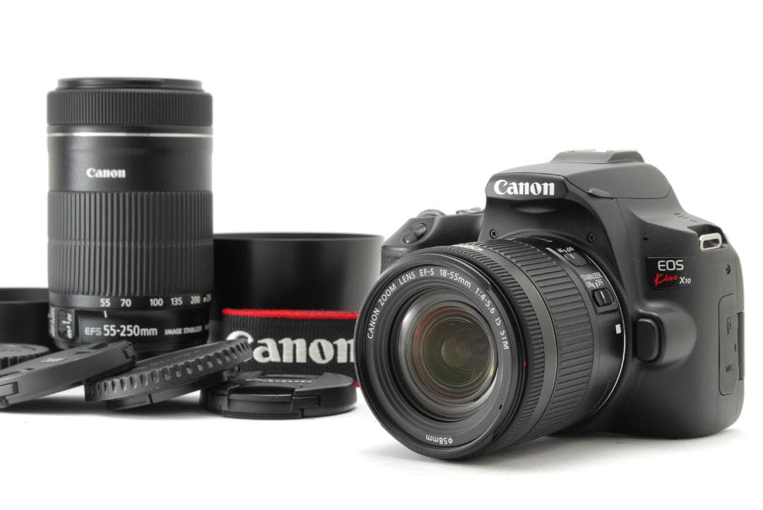 【美品】キャノン Canon EOS Kiss X10 ダブルズームキット