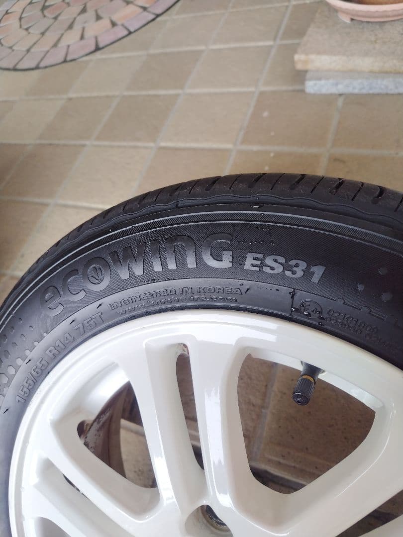 N-BOX+ JF1 純正 14インチ アルミホイール 新品タイヤ 岐阜 手渡し