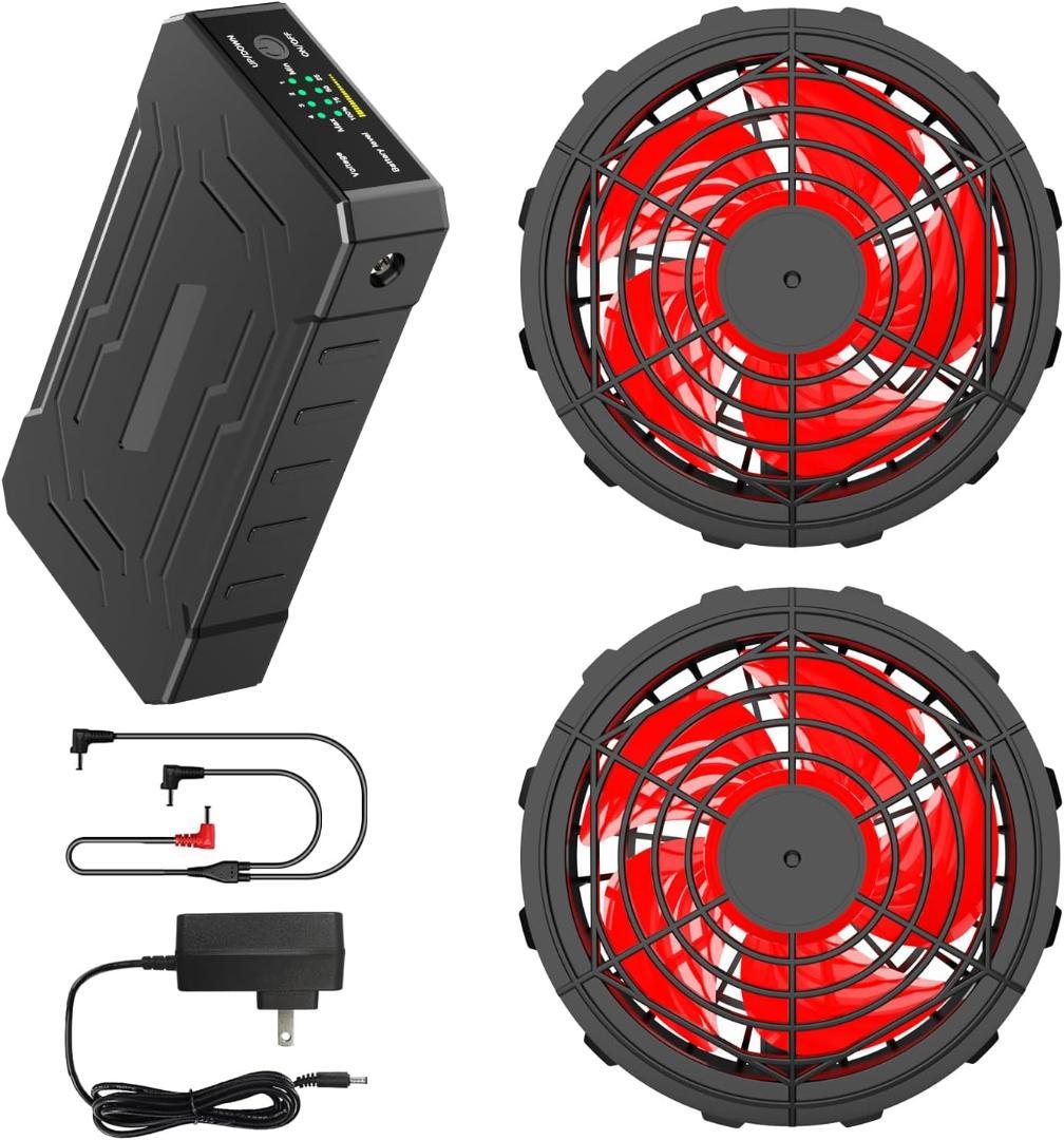 空調作業服用ファンバッテリーセット 2025新登場＆28V暴風