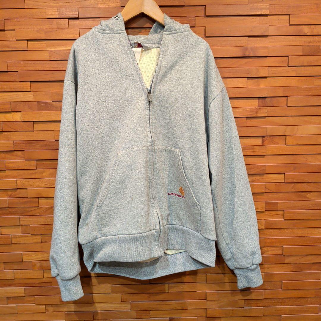 USA Carhartt グレー フルジップパーカー