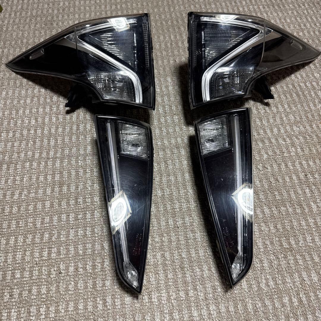 りおなさん専用。50プリウス前期クリアテールインナーブラック！寒冷地仕様！