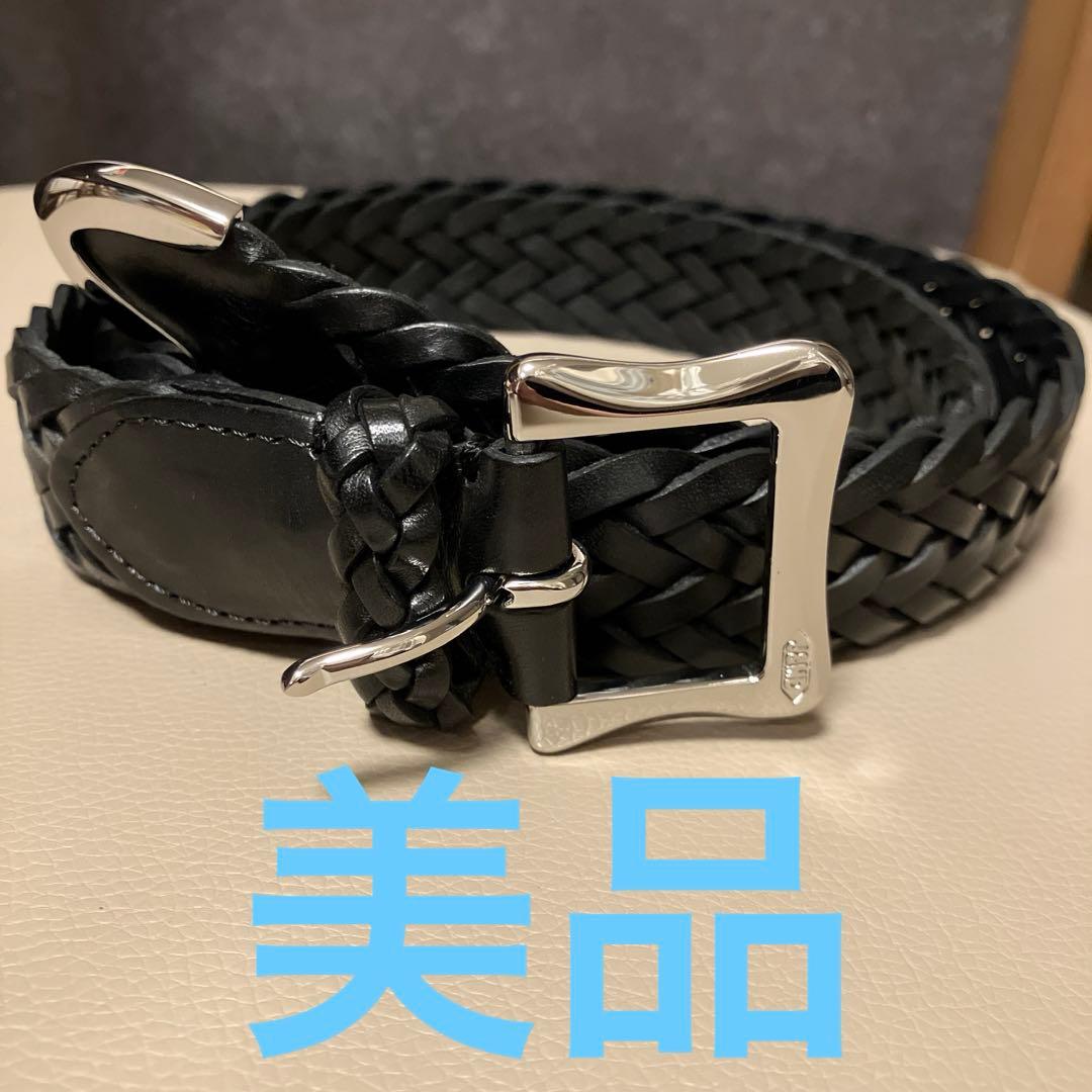 J&M DAVIDSON メッシュベルト　牛革