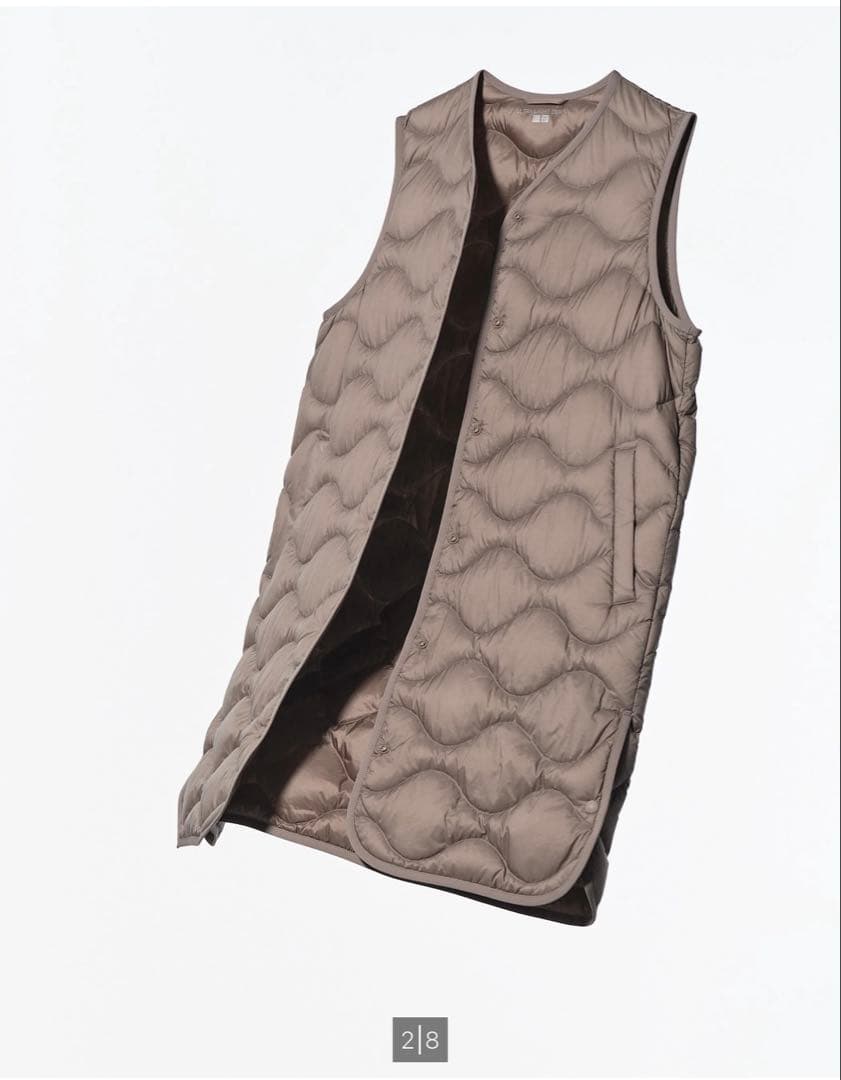 ☆専用☆UNIQLO ウルトラライトダウン ロングジレ ダウンベスト XL