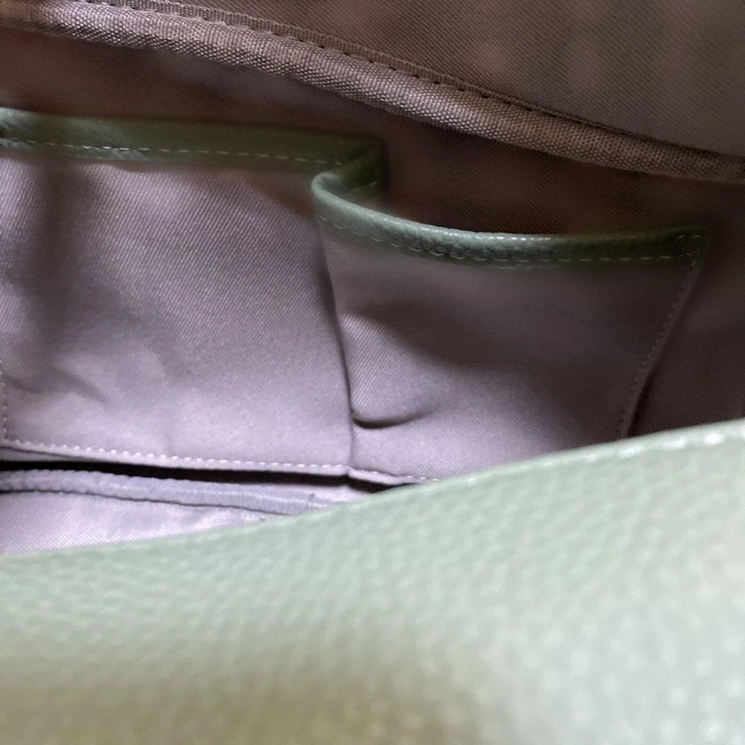 LOUNIE グリーン ハンドバッグ