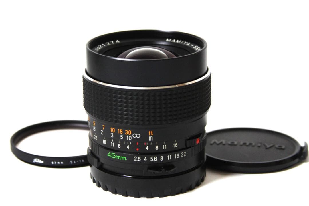 【美品】MAMIYA-SEKOR C 45mm F2.8 S マミヤ