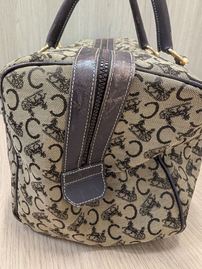 CELINE セリーヌ マカダム ボストンバッグ