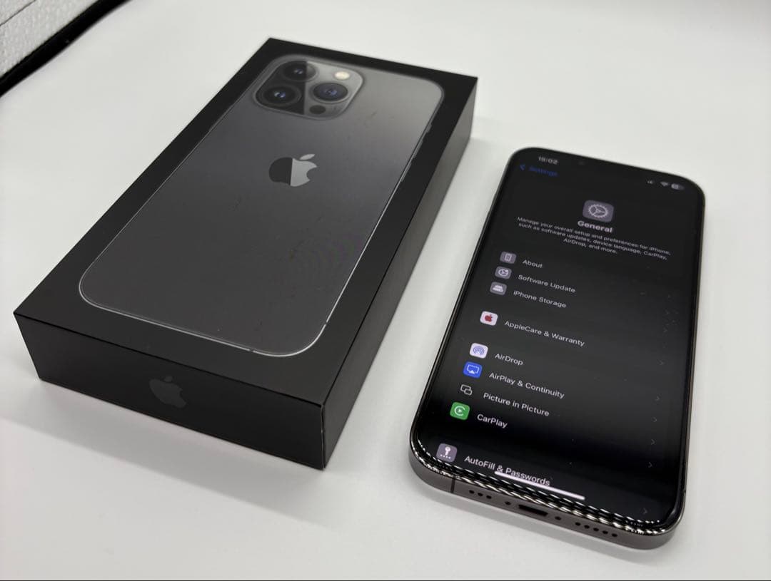 【付属品未使用 箱付き 美品】iPhone 13 Pro 256gbグラファイト