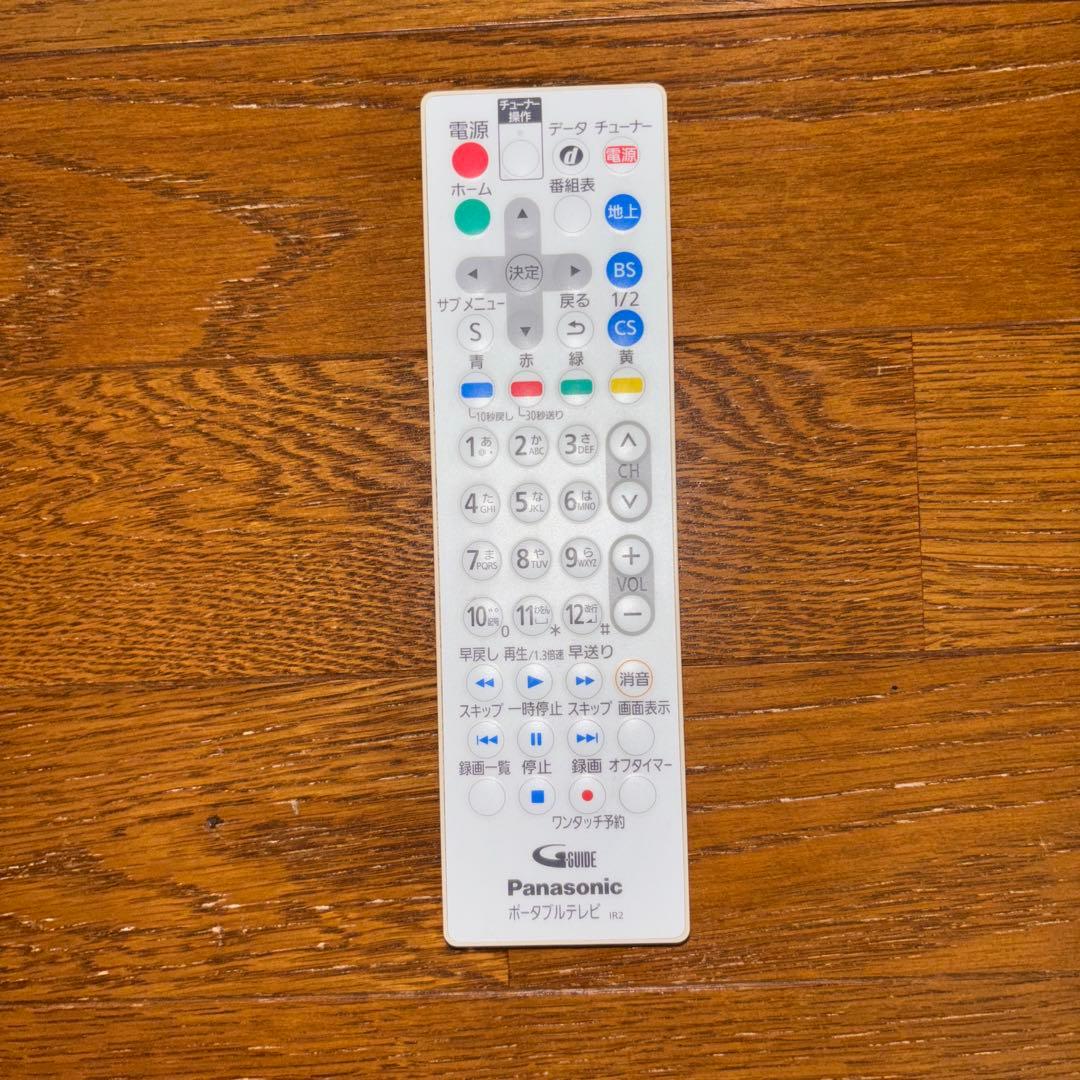 Panasonic 小型防水モニター本体・チューナー・付属品付き