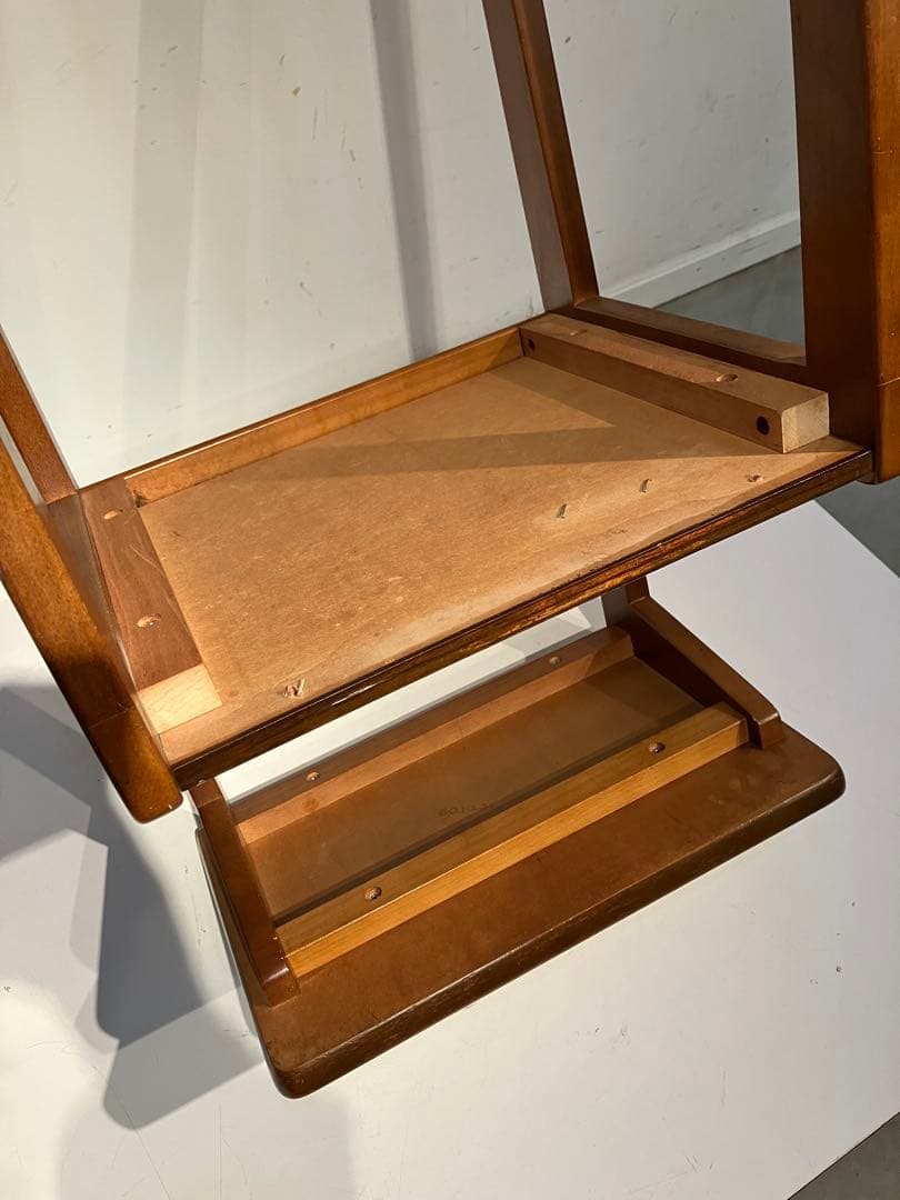 オールド、カリモク、飾り棚、花台、電話台、コンソール、サイドテーブル、レトロ