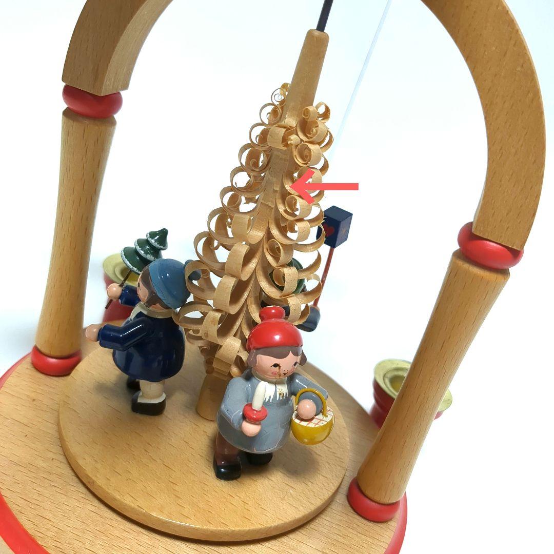 キャンドルピラミッド　木製　ザイフェン