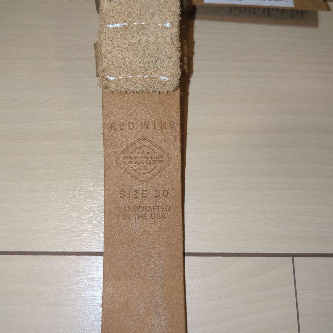 RED WING LEATHER BELT ホーソーン・ミュールスキナー