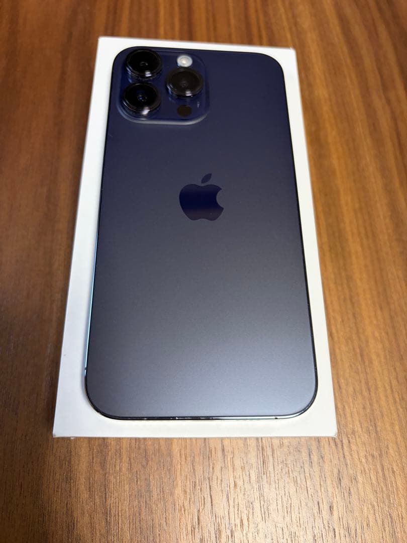iPhone 14ProMax 128GB ディープパープル　本体　100%