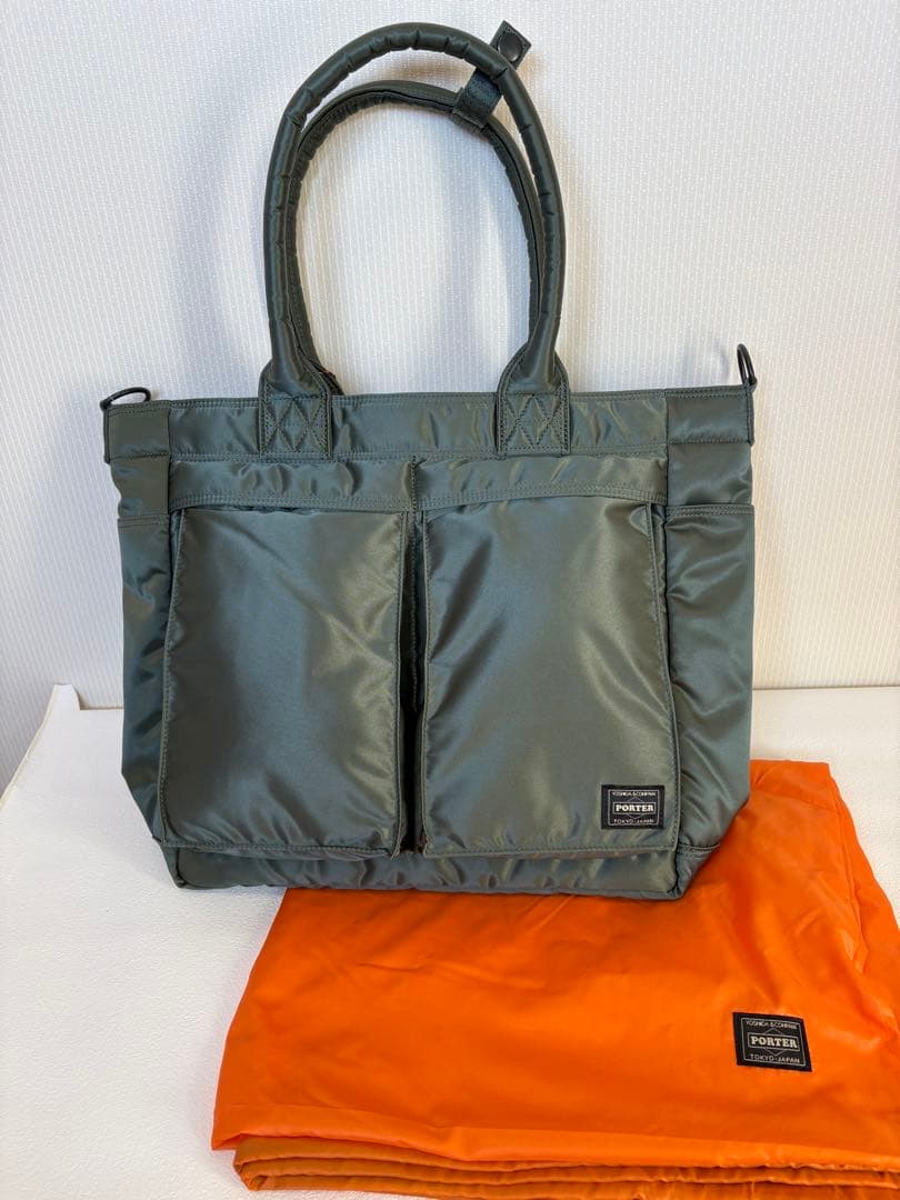 新品　PORTER　2way　TANKER　TOTE　BAG(L)　トートバッグ