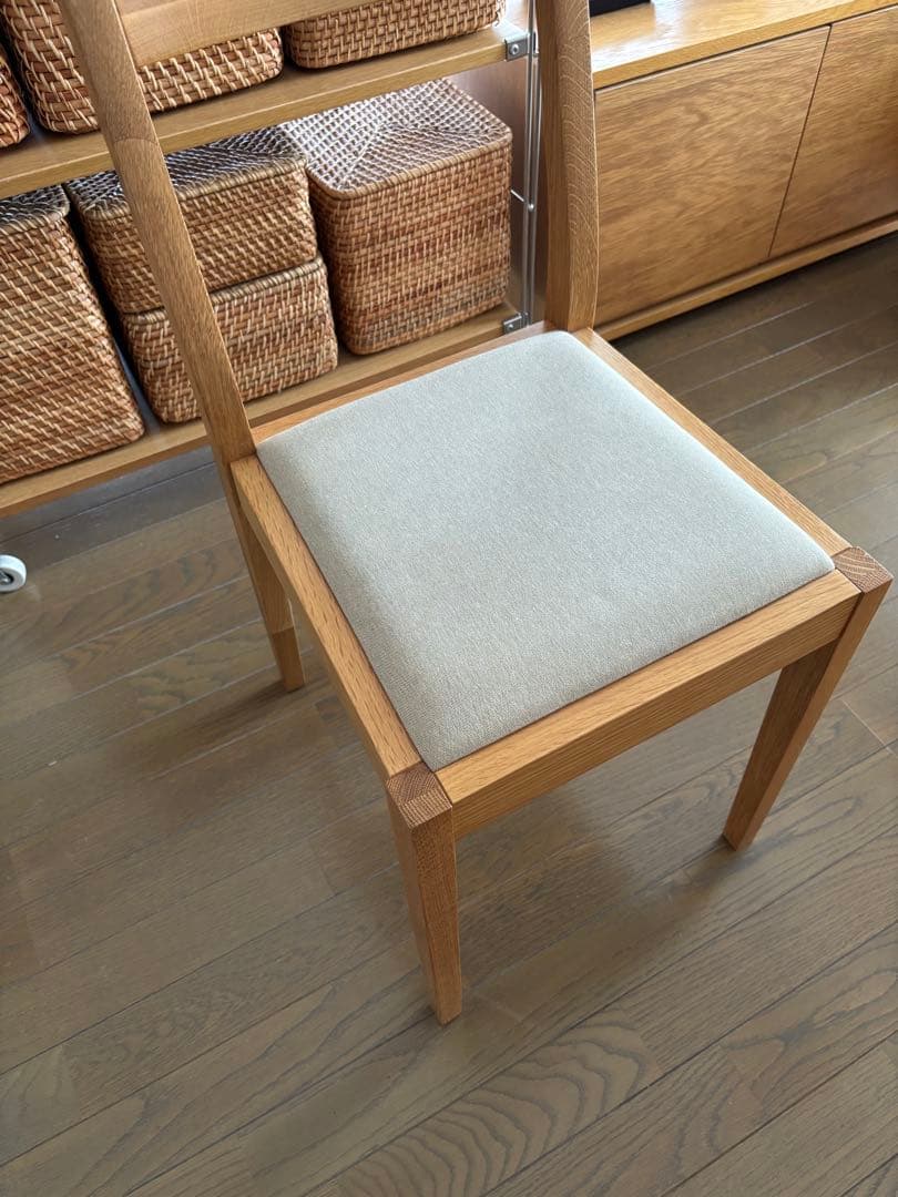 無印良品 オーク材チェア（A）