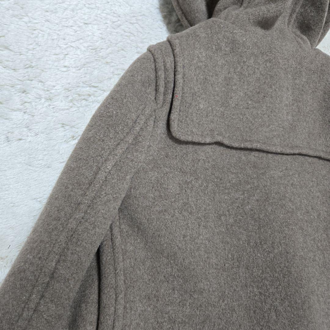 新品 ロンドントラディション ダッフルコート ロング丈 ウール メルトン モカ