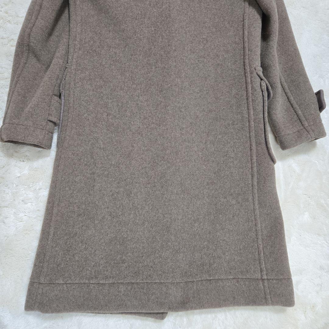 新品 ロンドントラディション ダッフルコート ロング丈 ウール メルトン モカ