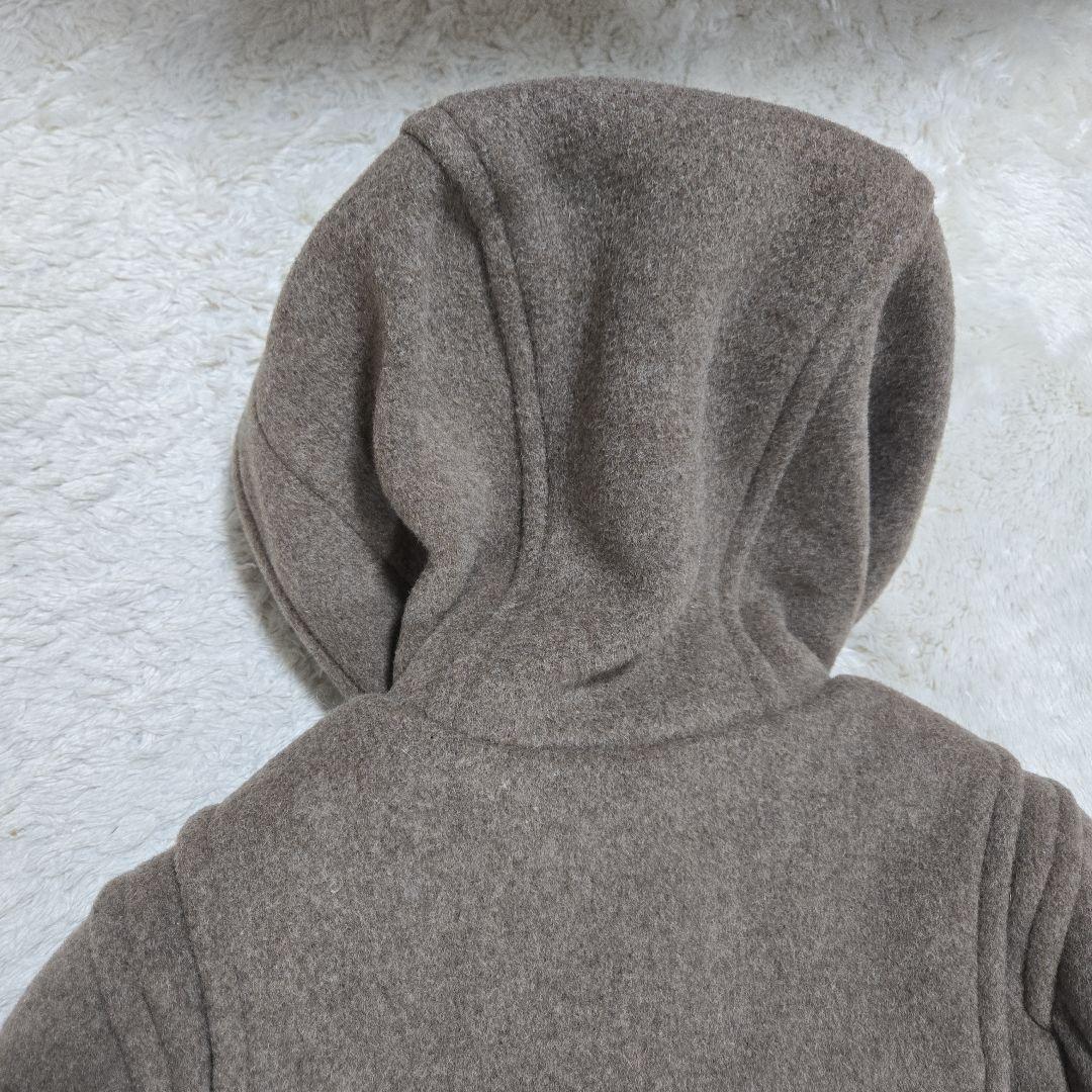 新品 ロンドントラディション ダッフルコート ロング丈 ウール メルトン モカ