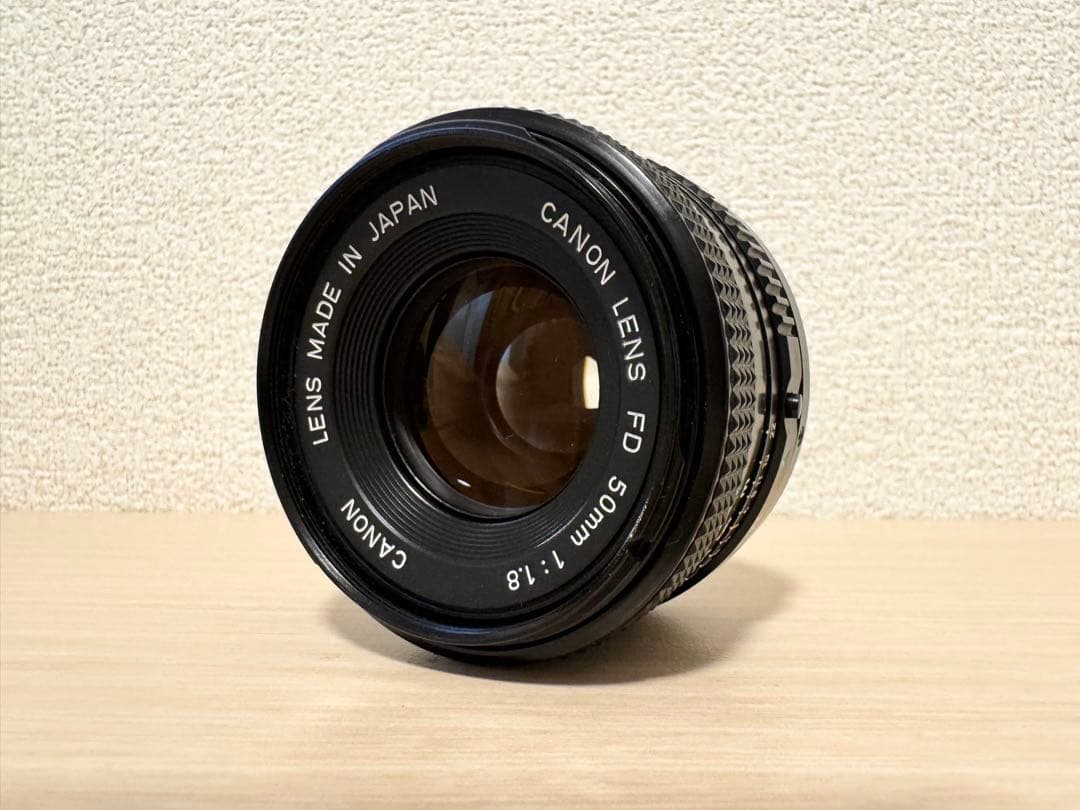 【完動品】Canon AE-1 + NEW FD 50mm F1.8