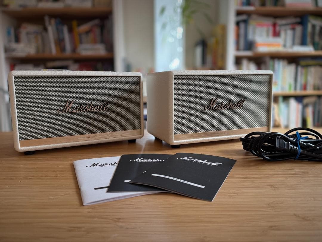 ルナ様【美品】Marshall ACTON II ホワイト ペア