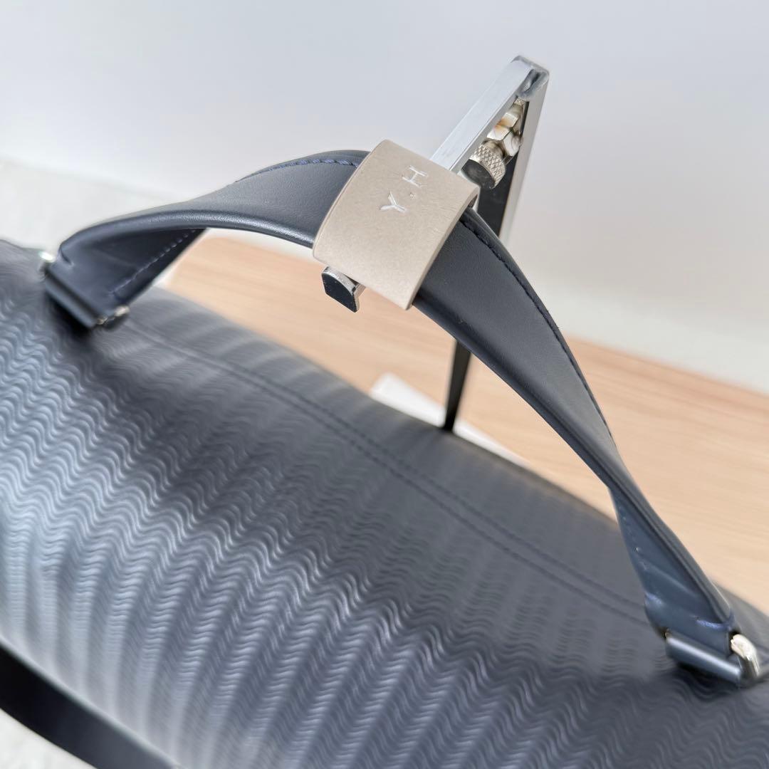 【美品】ザネラート POSTINA L カミシミアブランディーン 紺色